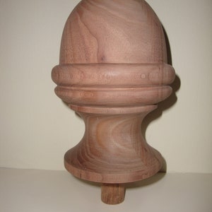unfinished finial #21