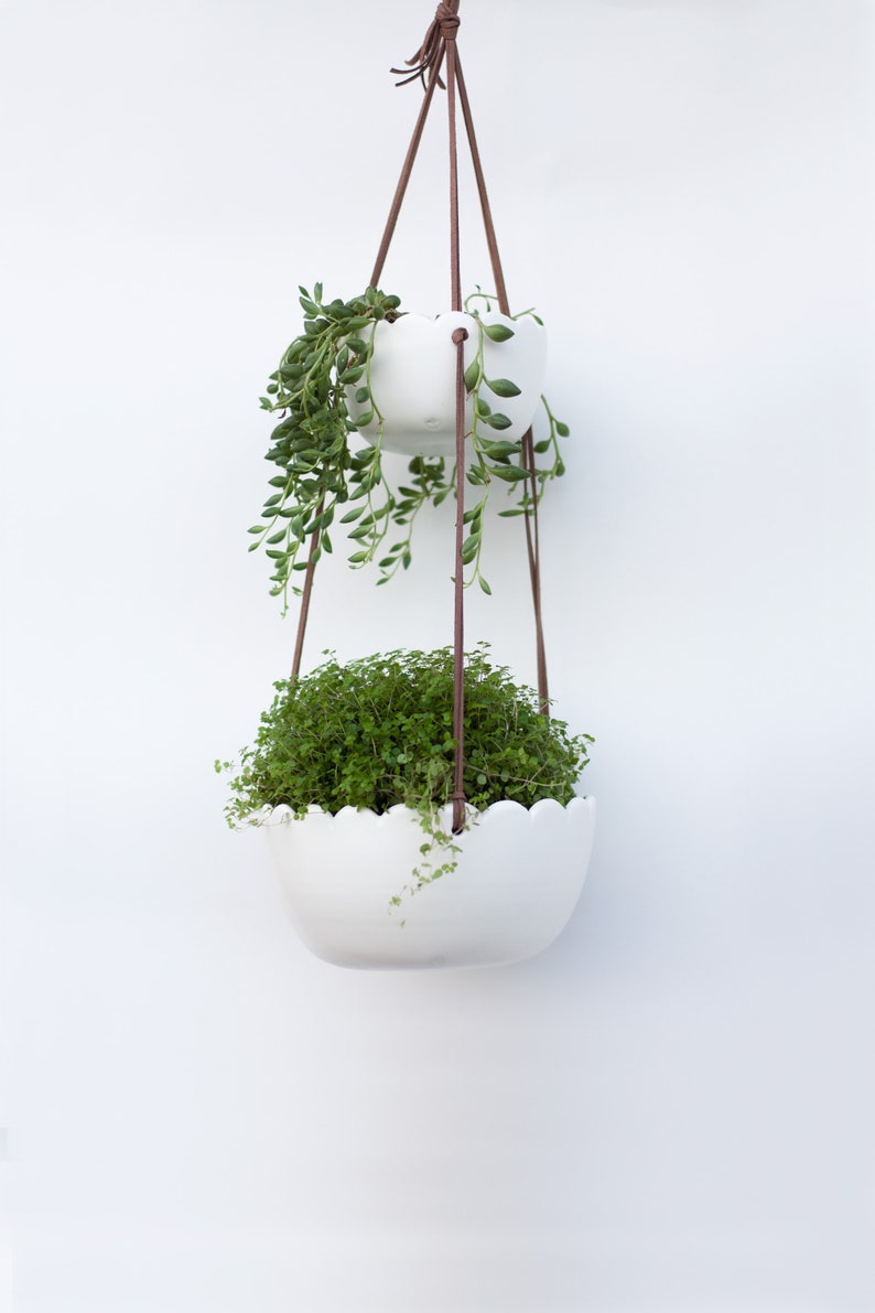 Double ceramic hanging planter indoor Wall Planter Plant ... Double ceramic hanging planter indoor Wall Planter Plant ... on Hanging Plant Pots Indoor
id=16307