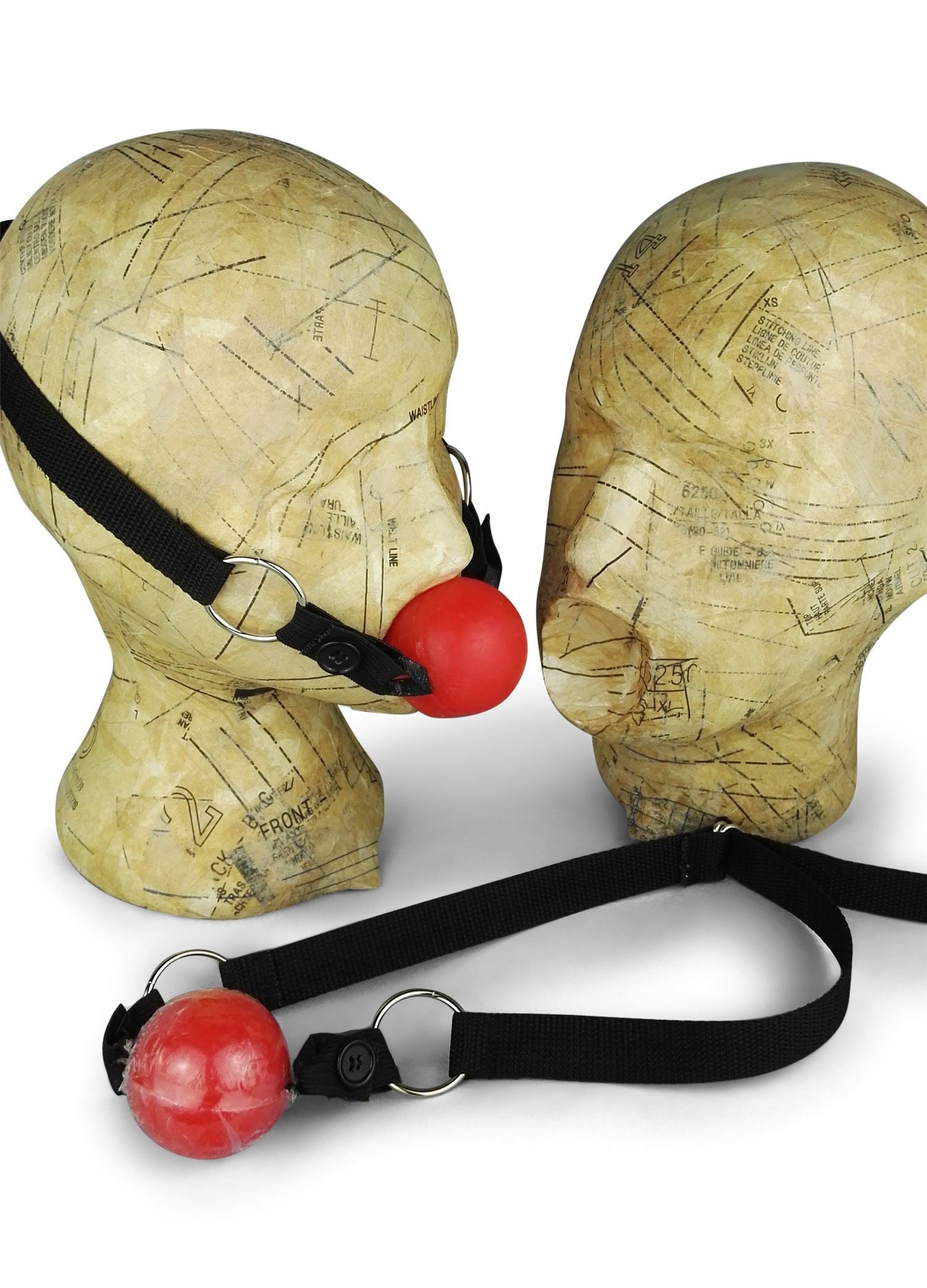 Novelty ball gag soap with webbing harness Etsy