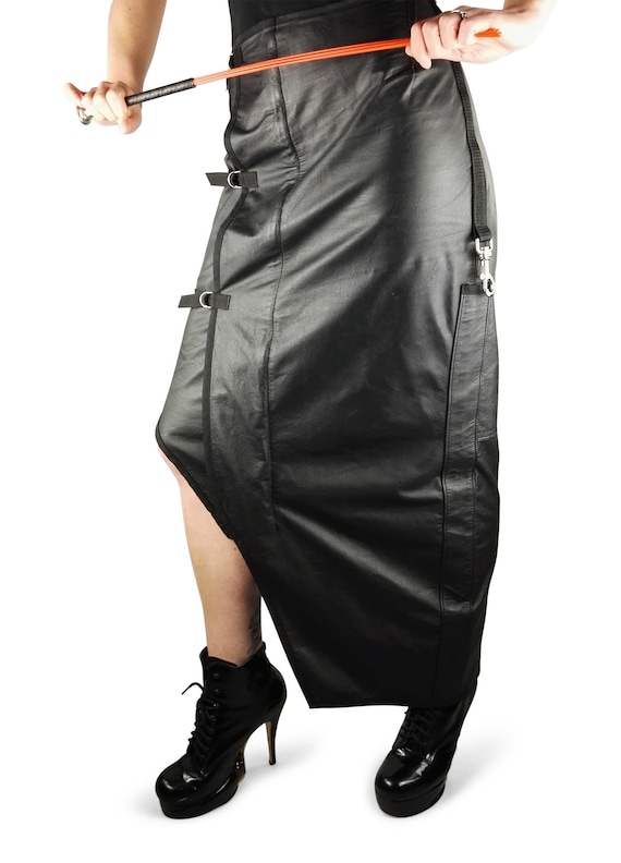 Soft leather skirt Clearance
