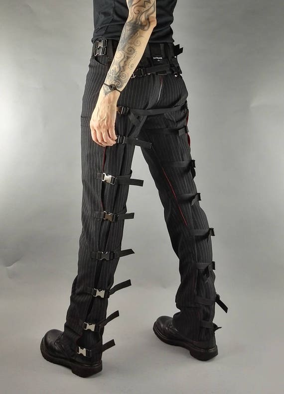 MAD PUNKS bondage pants punk Y2K ストリート