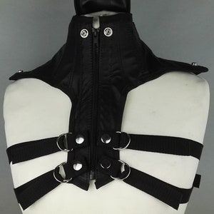 Leather Posture Collar Bdsm Neck Corset - Etsy