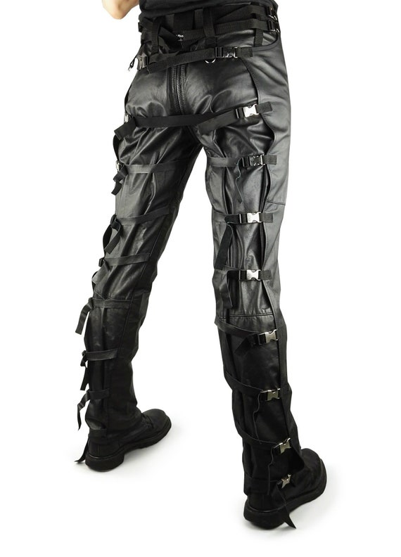 NYLON BONDAGE TROUSERS(BK) | el conductorH ONLI