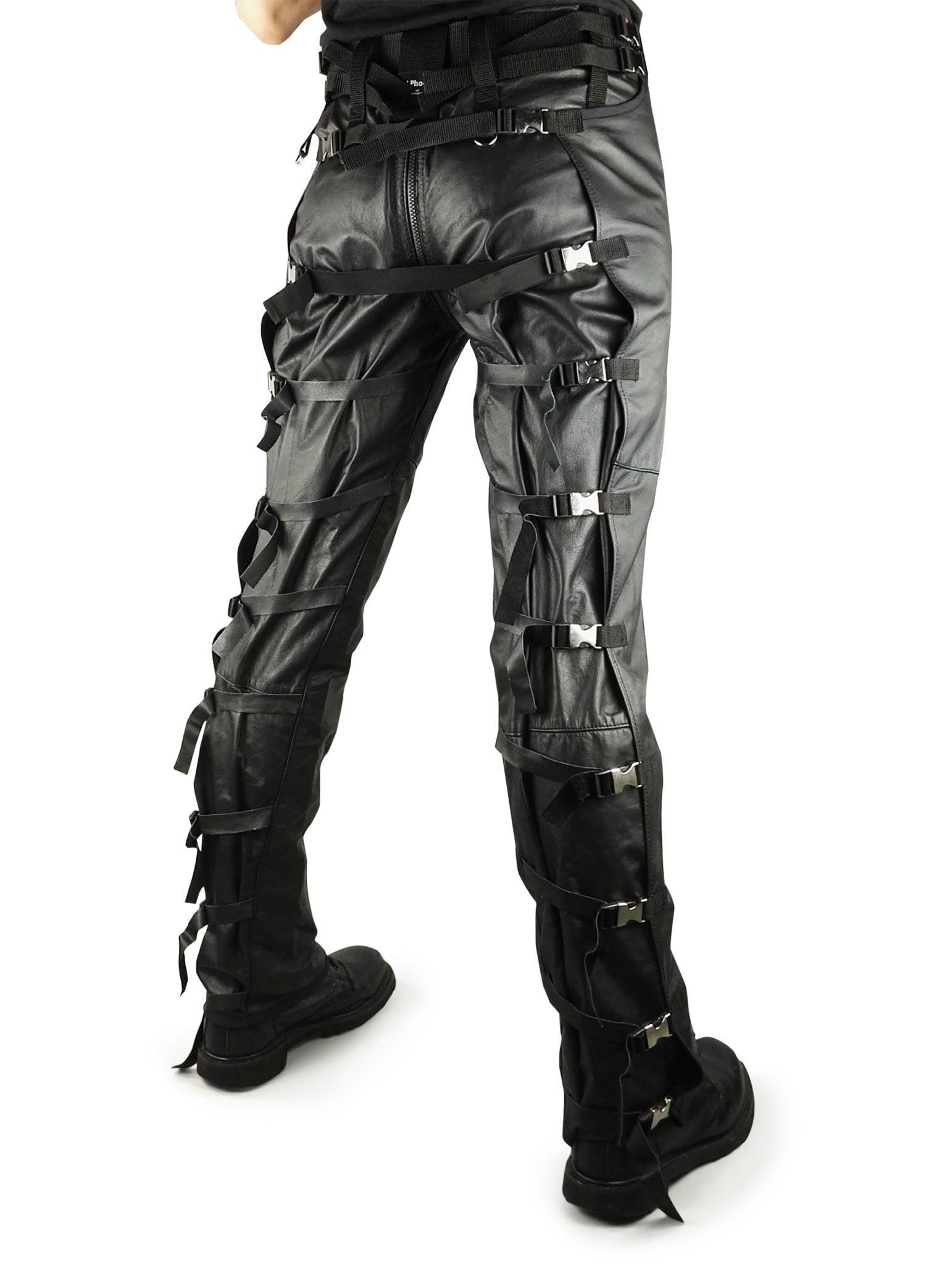 65%以上節約 vintage USA製 bondage design pants riri sitedev