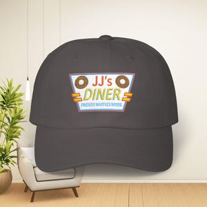 JJ's Diner Friends Waffles Work Embroidered Hat | Parks and Recreation Inspired image 7