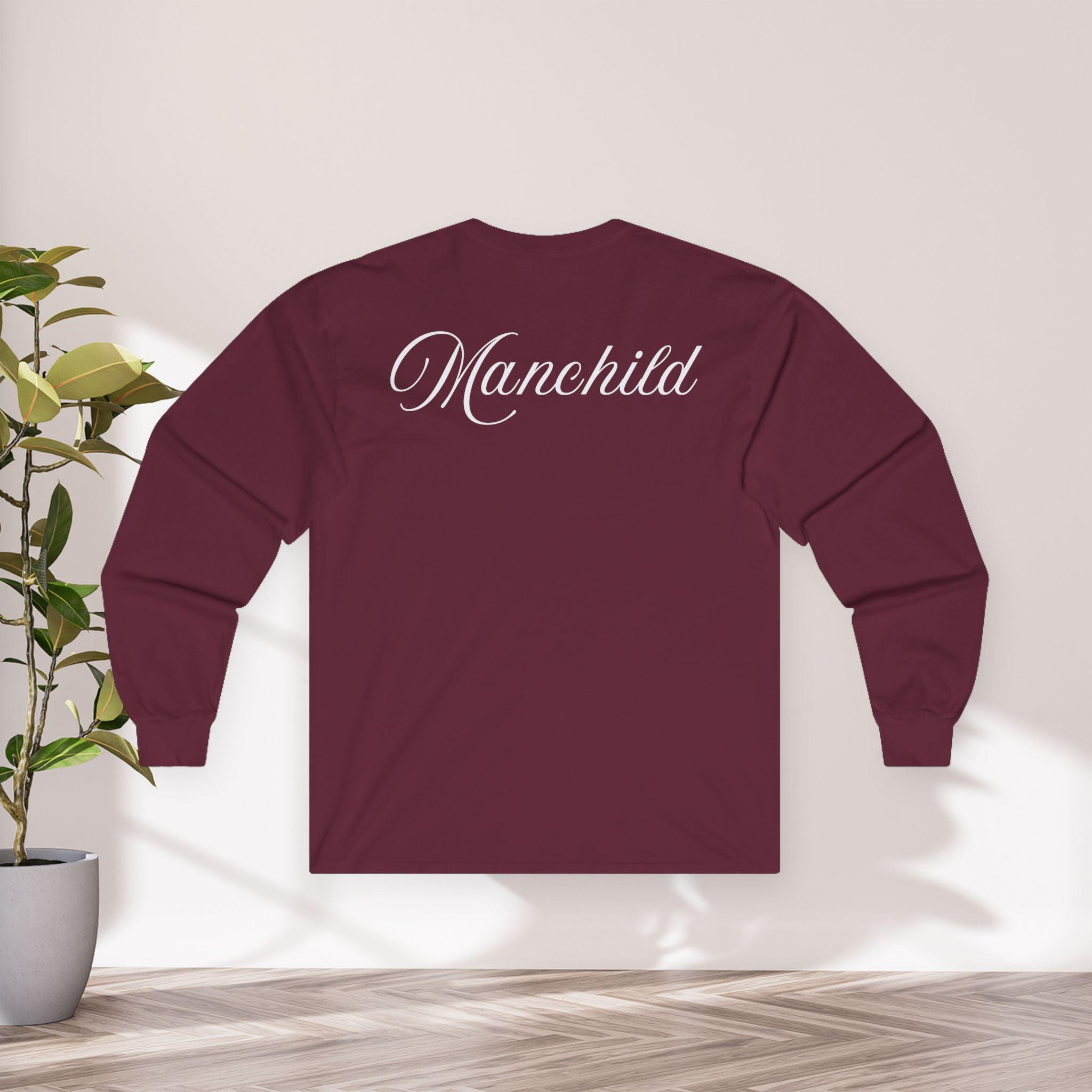 Sabrina Carpenter Manchild Song Lyric Front & Back Long Sleeve