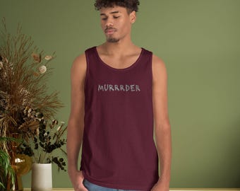 Murrrder Tank Top | The Traitors Alan Cumming Pronunciation