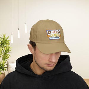 JJ's Diner Friends Waffles Work Embroidered Hat | Parks and Recreation Inspired image 6
