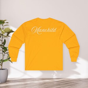 Sabrina Carpenter Manchild Song Lyric Front & Back Long Sleeve Unisex Shirt image 7
