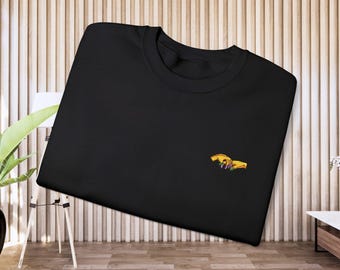 Holding Space for Defying Gravity inspired Embroidered Sweatshirt