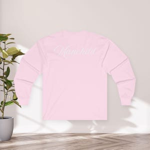 Sabrina Carpenter Manchild Song Lyric Front & Back Long Sleeve Unisex Shirt image 9