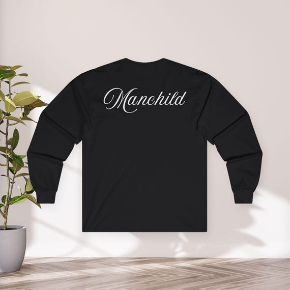 Sabrina Carpenter Manchild Song Lyric Front & Back Long Sleeve