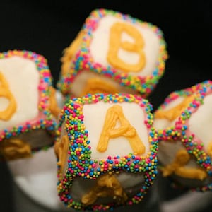 Baby Block Cake Pops