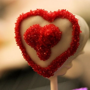 Heart Cake Pops