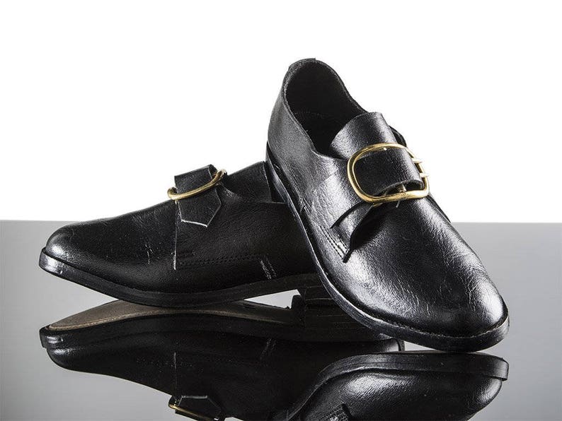 Colonial Buckle Shoes Etsy