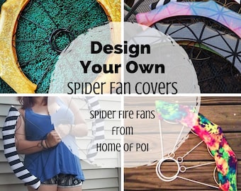 Design Your Own - Spider Fan Covers