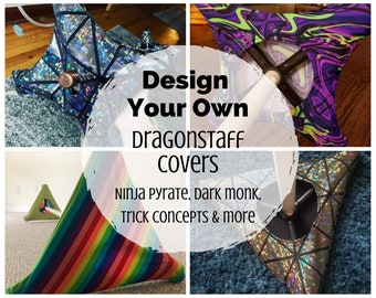 Design Your Own - Dragon Staff Covers