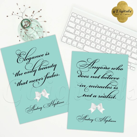 Breakfast At Tiffanys Decorations Bridal Shower Favors Etsy