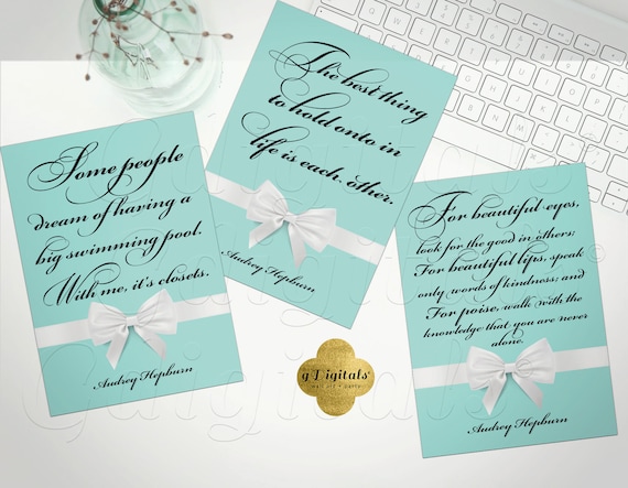 The Best Thing To Hold Is Each Other Audrey Hepburn Quotes Etsy