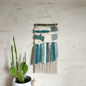 gewebter Wandbehang, gewebter Wandbehang, Weberei, gewebt, gewebte Kunst, Webkunst, Wanddekor, Wandkunst, Wohnkultur, Wohnkunst, Boho