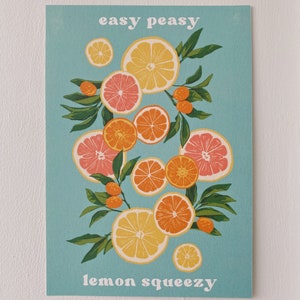 Easy Peasy Lemon Squeezy A5 Druck Bild 6