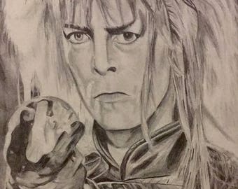 David Bowie As The Goblin King