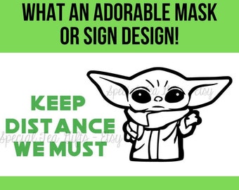 Yoda Silhouette Etsy