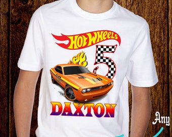 Download Hot wheels birthday shirt | Etsy