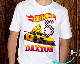 Download Hot wheels birthday shirt | Etsy