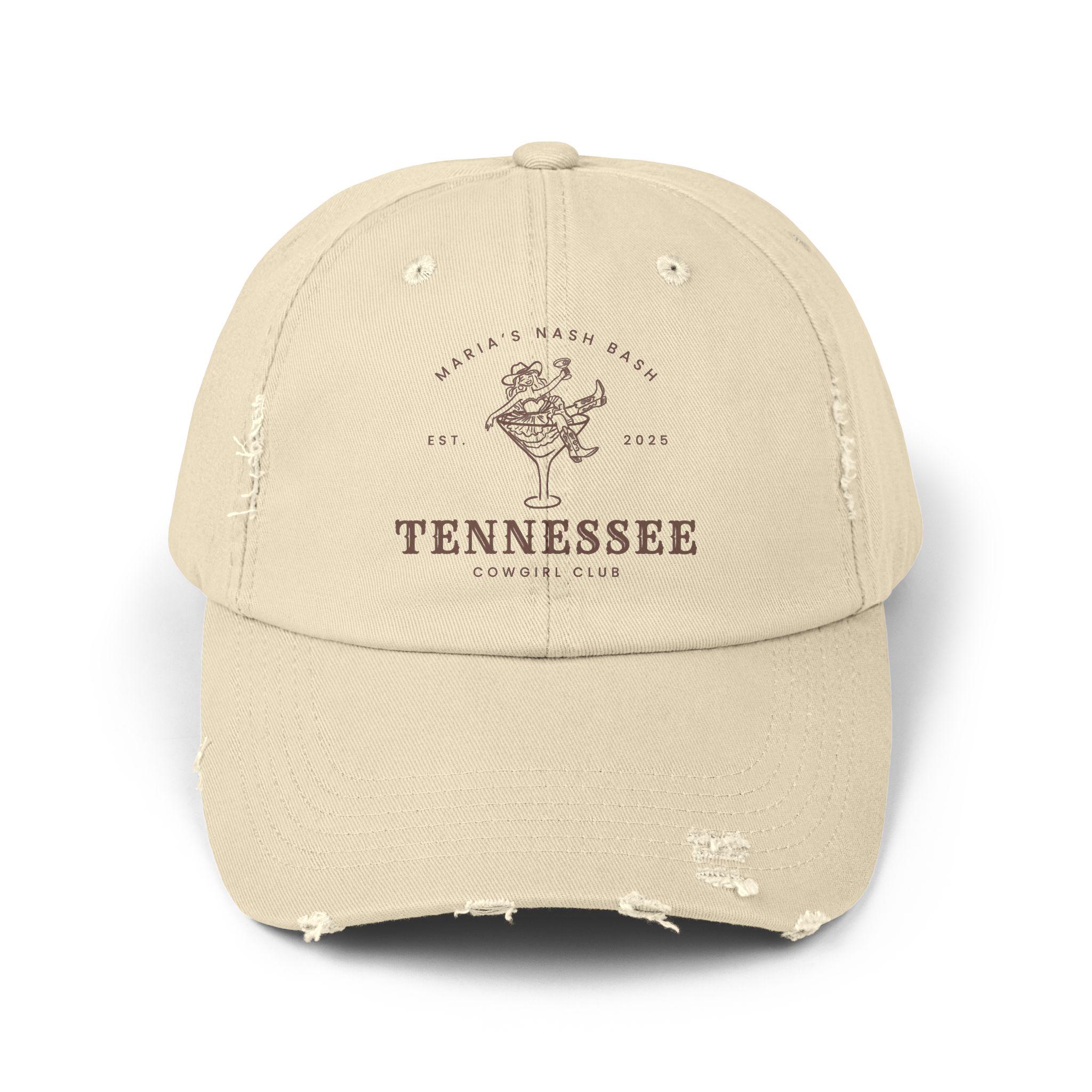 Personalized Western Bachelorette Distressed Cap, Cowboy  display picture 2