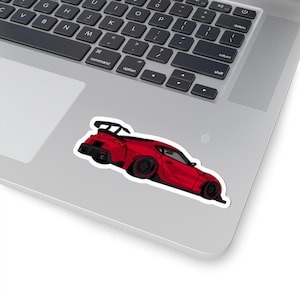BMW Supra GR MK5 Aufkleber, Auto Aufkleber, Auto Laptop Aufkleber, Fahrzeug Autoaufkleber, Geschenk für Auto-Enthusiasten, Automobil-Vinyl Aufkleber