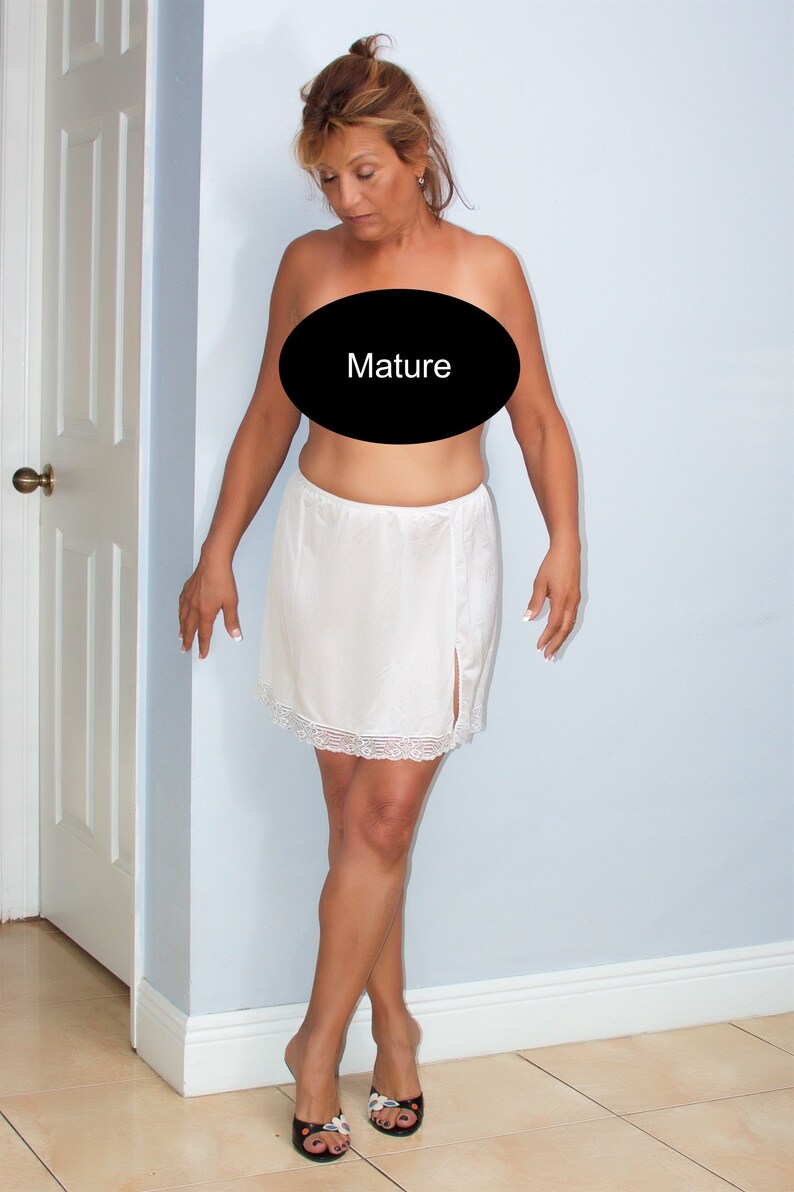 mature half slip Mature half slip