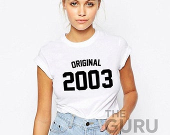 18th birthday shirt 2003 birthday shirt 18 birthday shirt 18th birthday gift 18 birthday gift 18 birthday girl shirt 18 birthday gift girl