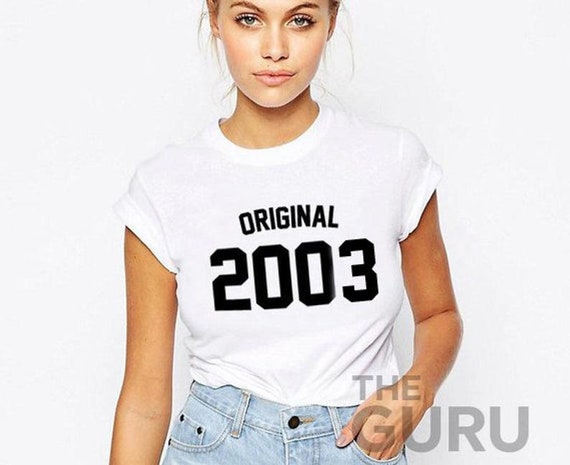 18th birthday shirt 2003 birthday shirt 18 birthday shirt 18th birthday gift 18 birthday gift 18 birthday girl shirt 18 birthday gift girl