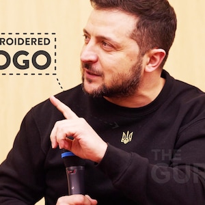 Ukraine Sweatshirt,Ukrainische Sweatshirt,Zelensky Sweatshirt,Zelensky Sweatshirt bestickt,Unterstützer der Ukraine,Ukraine Dreizack Sweatshirt,Armee