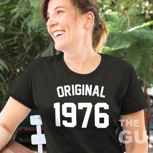 45th birthday shirt 1976 birthday shirt 45 birthday shirt 45th birthday gift 45 birthday gift 45 birthday gift original 1976 shirt 1976