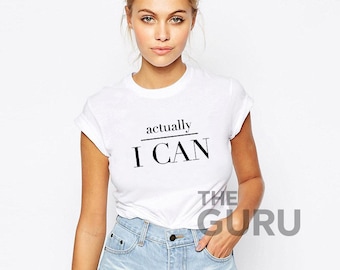 Feministisch shirt, eigenlijk kan ik shirt feministische t-shirt feminisme shirt feministisch cadeau cadeau voor feministisch vrouwelijk shirt feministische cadeaus voor vrouwen