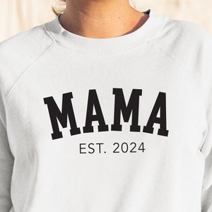 Mama sweatshirt,mama sweater,mama pullover,mama crewneck,gift for mama,baseball mama,mothers day sweater,mothers day sweatshirt,gift for mom