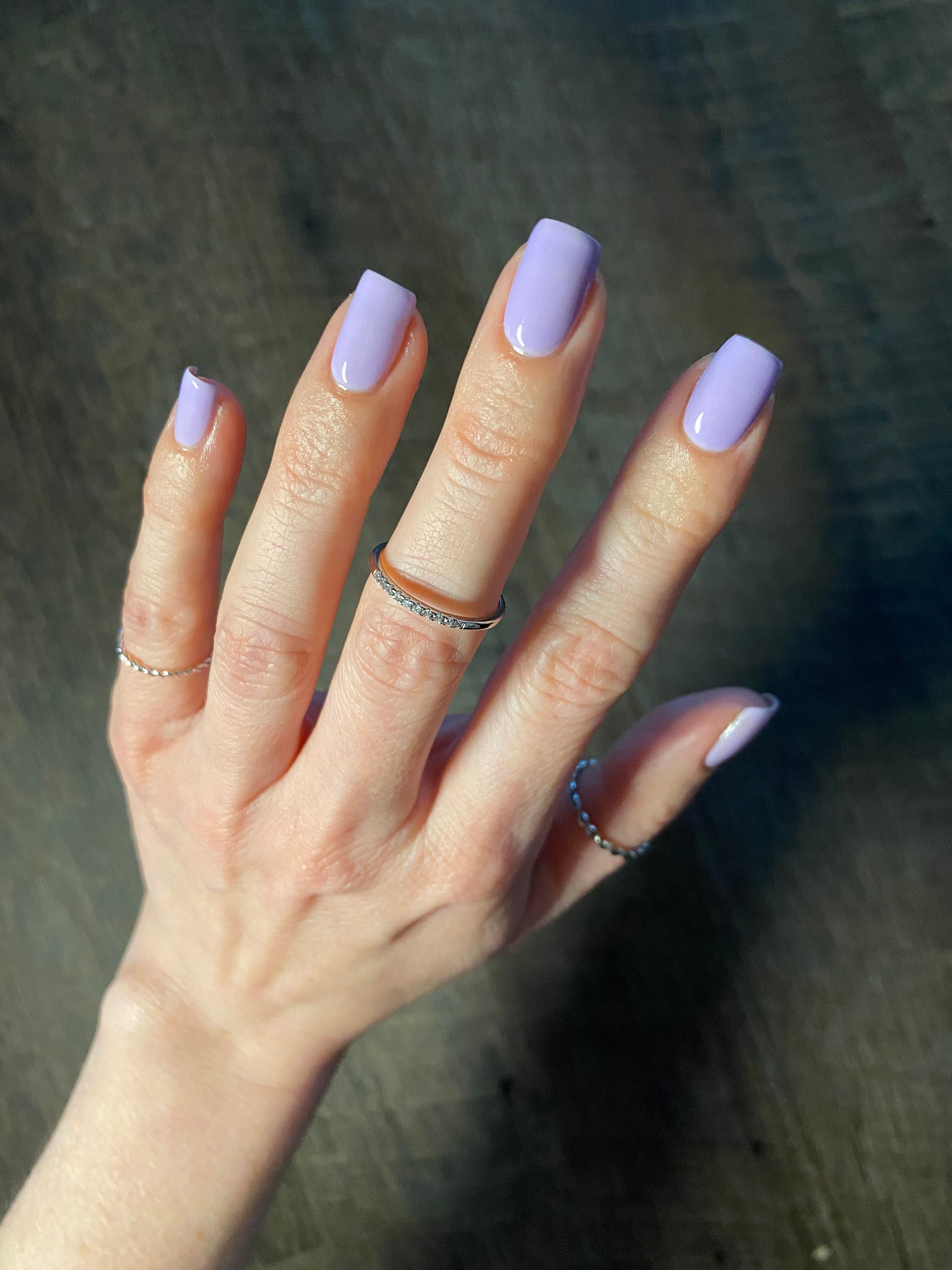 Close Up Sweet Shiny Baby Purple and Dark Red Color Gel Polish Painting  Cute White Little Flower and Yummy Strawberry Stock Image - Image of  glamorous, glamour: 199231567