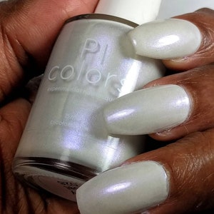 Candy Frost.026 White Nail Polish Holographic Nail Polish