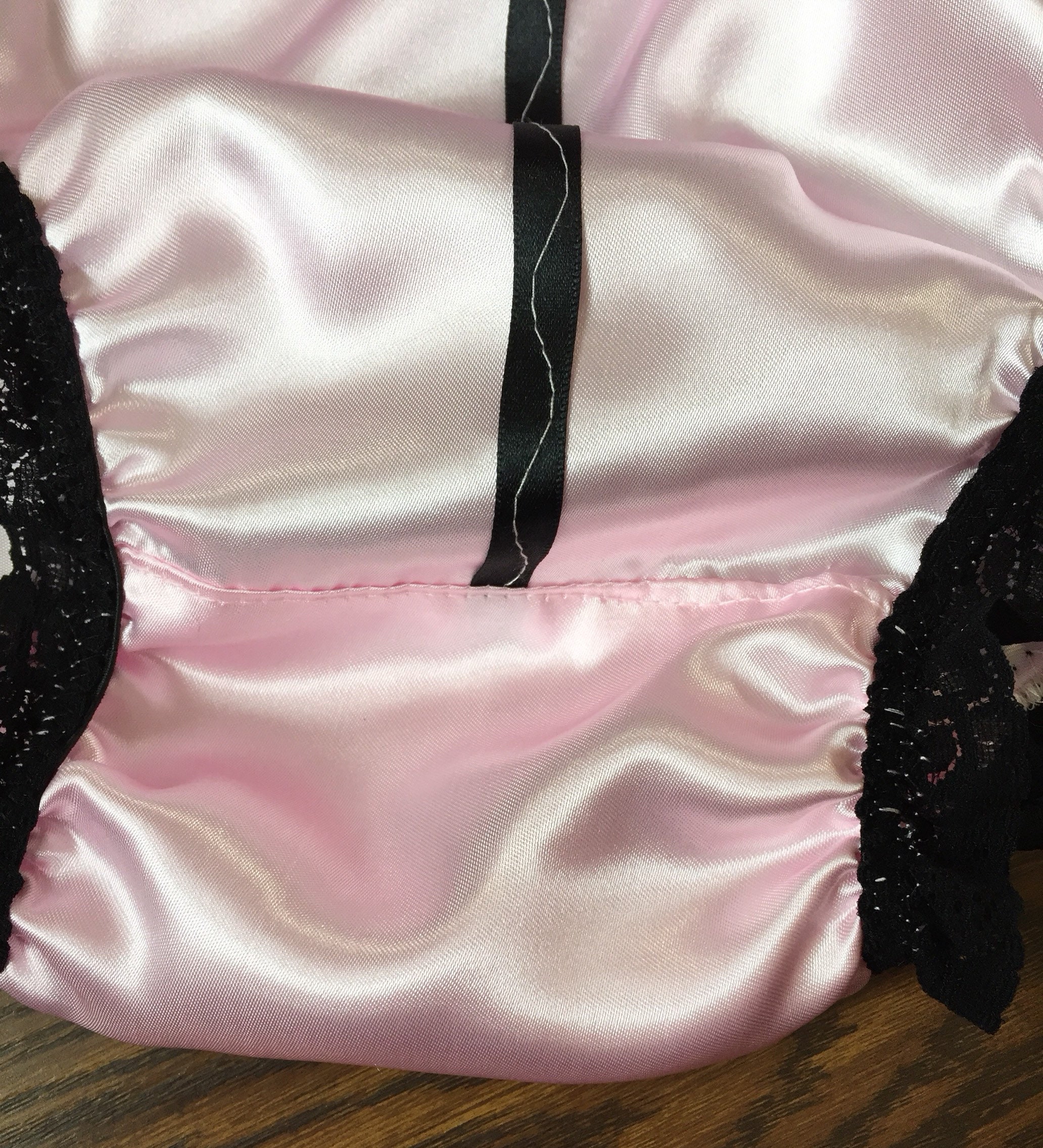 Pale Pink Satin Bikini Panties/softly Sensual Sissy Knickers | Etsy