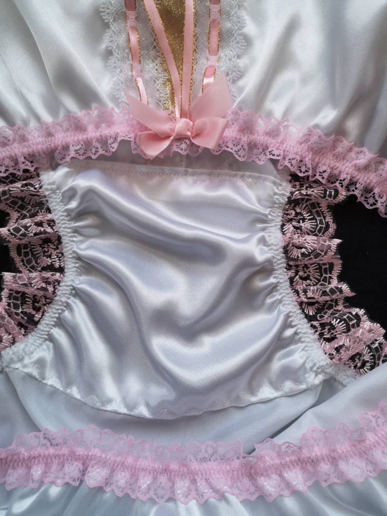 Bridal White Fuller Fit Satin Panties/Sparkly Sissy Knickers | Etsy