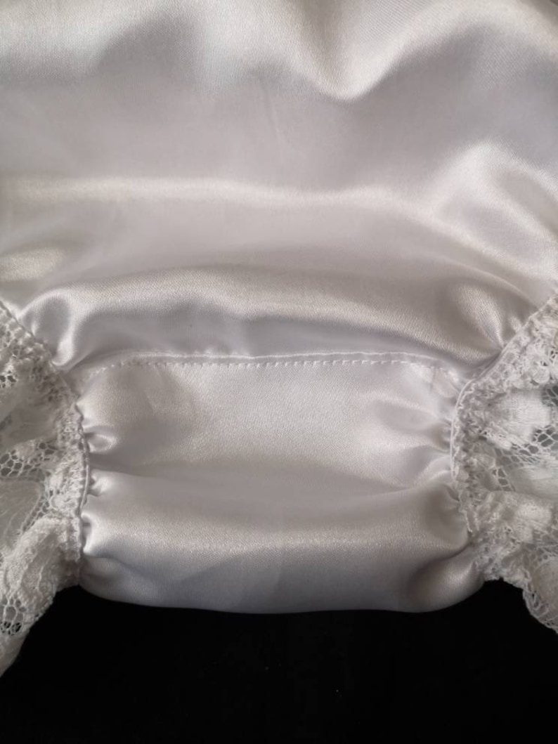 Bridal White Panties. Slippery Soft Satin Sissy Knickers - Etsy