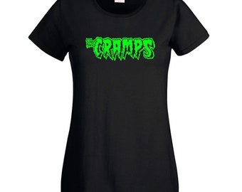 The Cramps women t shirt different sizes