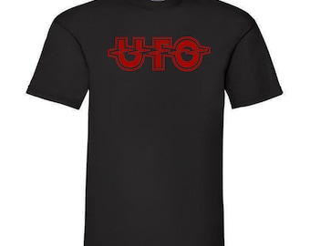 T-shirt UFO - Live 1978 - Collection Fan - Tailles S à 4XL, 100% Coton - Neuf Avec étiquettes