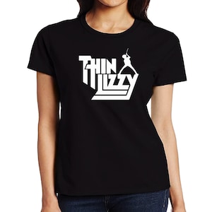 Thin Lizzy women t shirt different sizes