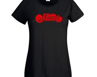 T-shirt Heart Band Nancy Wilson - Tailles S à 5XL, Personnalisable, 100% Coton US
