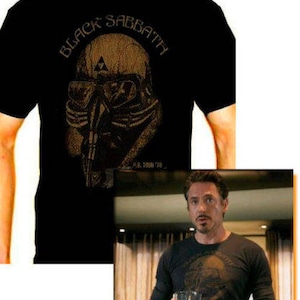 Black Sabbath Tshirt Iron Man Etsy Canada
