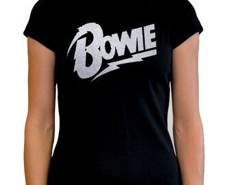 David Bowie icon t shirt for women