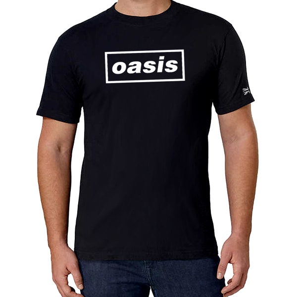 T-shirt homme garçon groupe Oasis brit pop rock